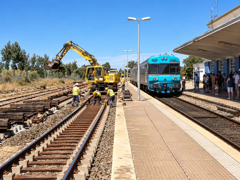 Linha do Algarve – Estações de Tavira, Cacela e Vila Real de S. António