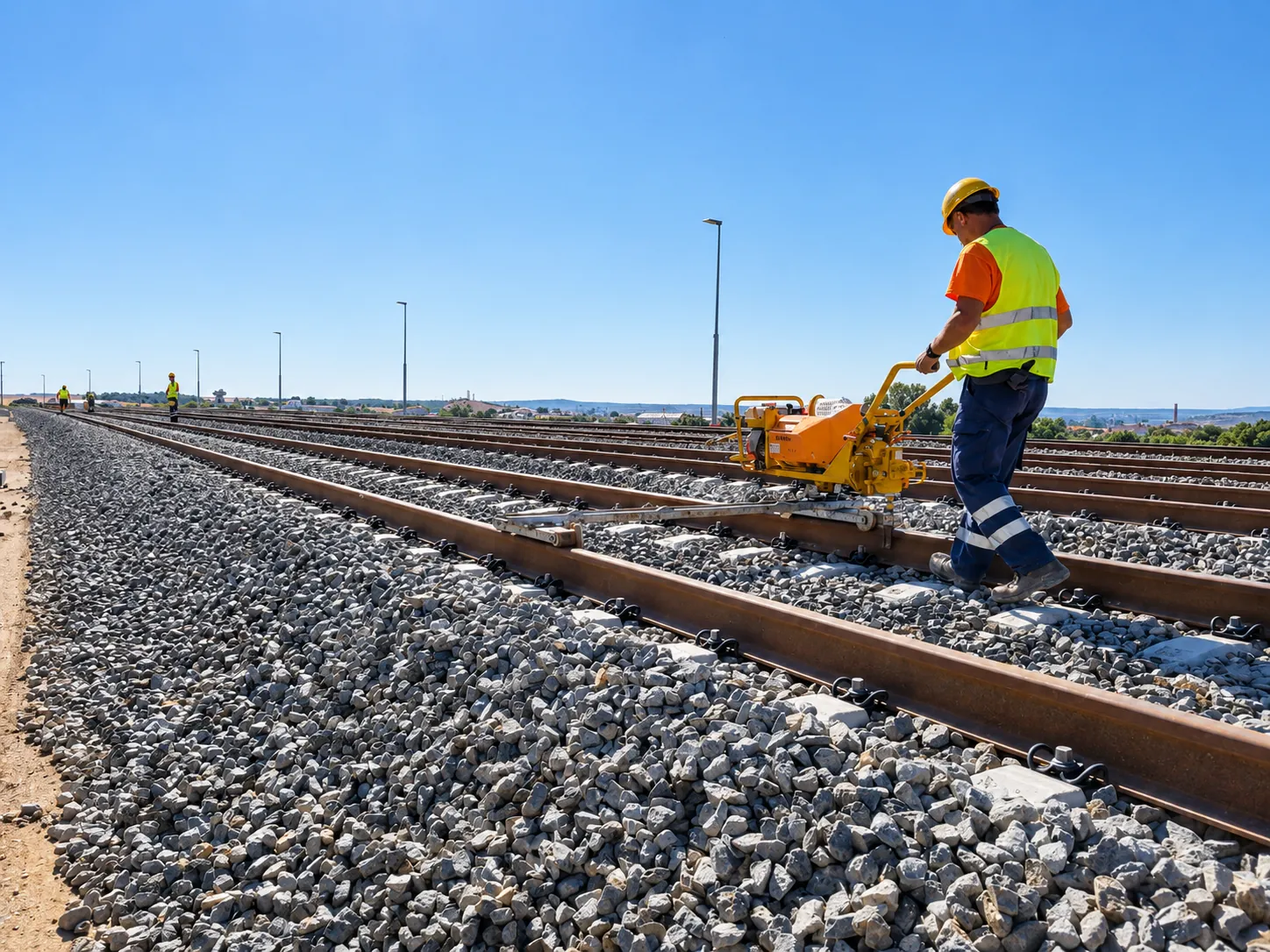 Renovação de via — Linha do Leste, troço Elvas–Fronteira